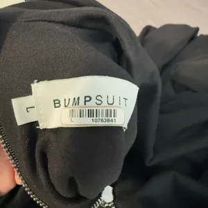 BUMPSUIT maternity turtleneck maxi dress, Black, L thumbnail 5