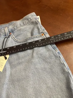 Levi's Mini Jeans Skirt Size 33 thumbnail 9