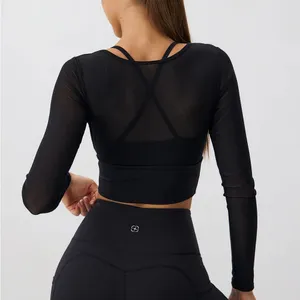 Berlook Black Cut Out Long Sleeve Top--Light Support thumbnail 2