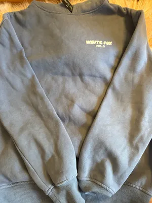 White Fox Boutique Navy Hoodie Blue thumbnail 1