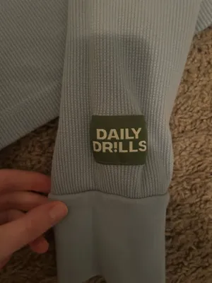 Daily Drills Long Sleeve Cropped Waffle thumbnail 5