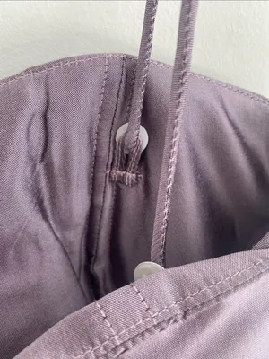 Marisa Baratelli Thai Silk Beaded Gown Spagetti Straps/Strapless Plum Mauve 2 thumbnail 5