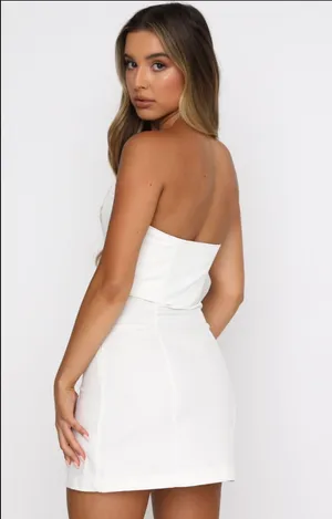 White Fox Change the Tune Mini Dress thumbnail 4
