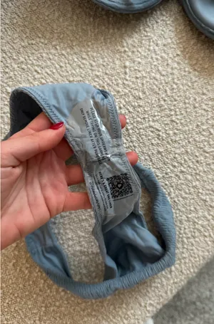 TJ Swim blue underwire top bikini set thumbnail 7