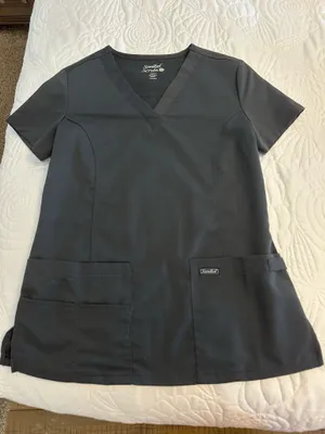 Sanibel Scrub Set Grey Gray Size XS thumbnail 2