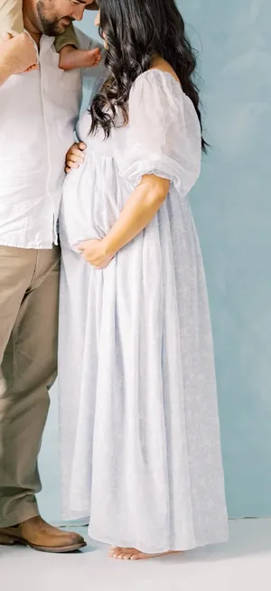 Worth collective Maxi dress Blue thumbnail 3