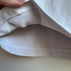 Lululemon Align Tank White Linen Cropped Strappy Nulu Fabric Size 8 A / B Cup thumbnail 3