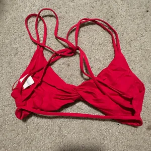 NWOT L*Space Hartley bikini top lipstick red thumbnail 4