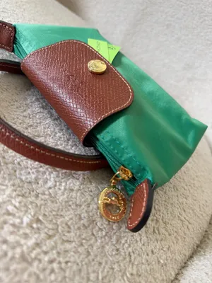 Longchamp Mini Le Pliage Mini Pouch Green  thumbnail 3