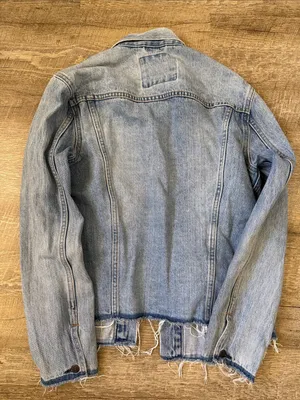 Levi's Altered Trucker Denim Jacket Size Small thumbnail 5