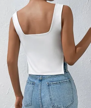 White Tank Top Size 6 thumbnail 2