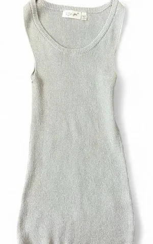 Silver Glitter Tank Top thumbnail 1