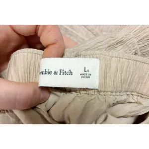 Abercrombie Crinkle Tie Waist Pants *short thumbnail 4