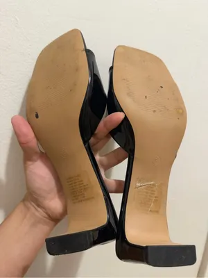 Apt. 9 size 9 black heels Tammy women’s open back mule heel shoes thumbnail 9