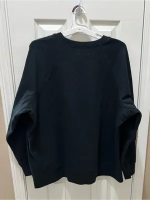 MADEWELL crew neck black sweatshirt size 2X 100% cotton oversized thumbnail 11