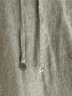 Michael Kors Gray Crewneck Hooded Sweater thumbnail 2