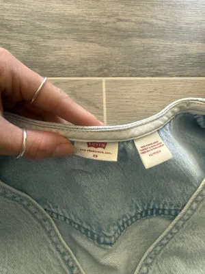 Levi’s Denim Dress Button-Up Mini thumbnail 4