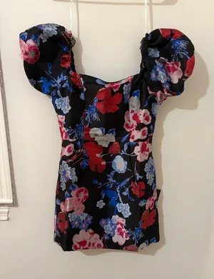 Lulus Dress Mini Black thumbnail 1