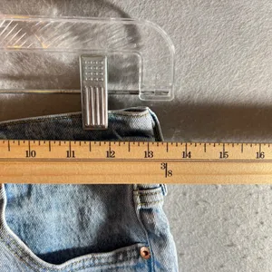 1154 | Levi's 501 High Waisted Distressed Denim Cutoff‎ Shorts Light Wash 26 thumbnail 4