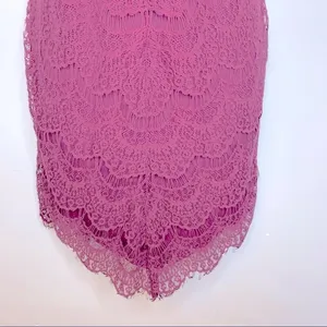 Free People She's Got It‎ Burgundy Lace Mini Dress Size XS thumbnail 14