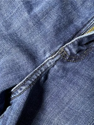 Lee Regular Fit Straight Leg Mid Rise Jeans Size 14 thumbnail 8