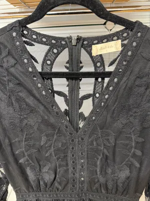 Altar'd State Black Maxi Dress thumbnail 4