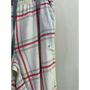 Aerie Women Red Gray Plaid Pajama Jogger Pants Sleepwear 4216-125 Small NEW thumbnail 3