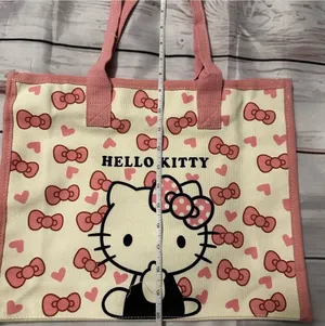 Hello Kitty Pink and Cream Bow Tote thumbnail 1