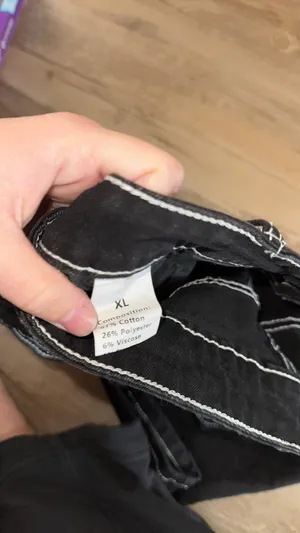 SheIn Black denim skirt thumbnail 3