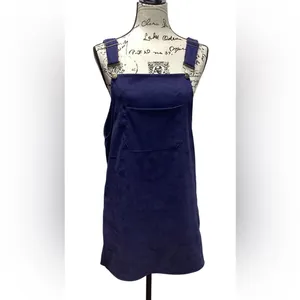 Hengsheng jeans corduroy romper. Navy blue. Size Large thumbnail 6