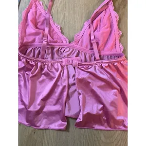 Juicy couture pink satin top thumbnail 4