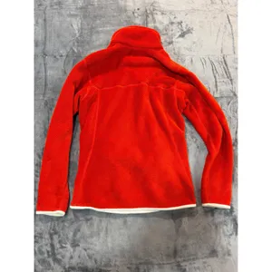 Patagonia Re-Tool Snap-T Pullover Women Red Fleece Sweater XS thumbnail 5