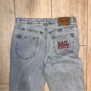 GAMEDAY SOCIAL Legacy Collection Mississippi State MSU Jeans Bulldog Paws 31 thumbnail 10