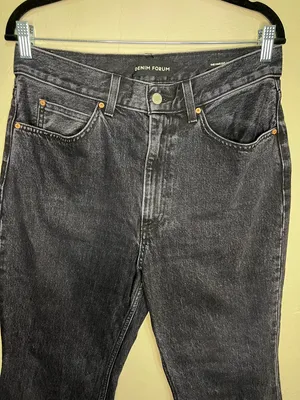 Denim Forum Aritzia Black The Marlene 60’s‎ High Rise Flare Jeans thumbnail 3