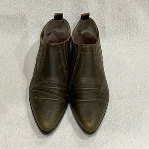Premier Low Top Cowboy Boot in Olive Brown Size 7.5 thumbnail 8