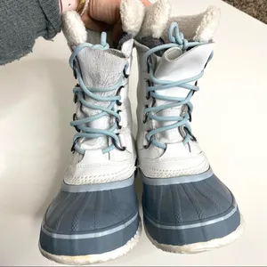 Sorel 1964 PAC Lace Up Waterproof White Leather Snow Boot 6 thumbnail 13