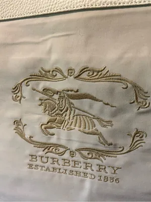 Vintage Burberry Cream Canvas Stowel Roll Up Tote Bag thumbnail 3
