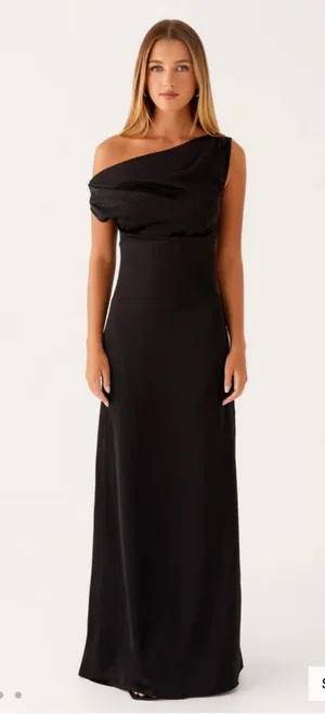 Heart Of Glass Dress Peppermayo Satin Maxi thumbnail 1