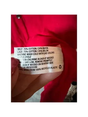 Knox Rose Red Lace Sleeve Blouse XXL thumbnail 8