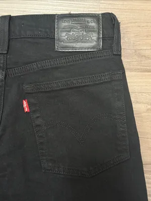 Levi’s Premium Wedgie Straight Ankle Jeans 25 Fits 26x27 Black Sprout $108 thumbnail 5