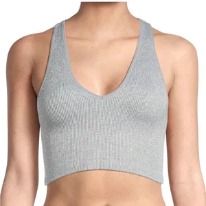 FP Free People Movement Free Throw Cropped Ribbed Racerback Tank Top thumbnail 5