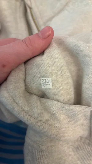 Gray Lululemon scuba with gold thumbnail 3