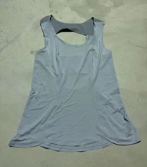 Lululemon Women’s Light Gray Sleeveless Active Tank Top thumbnail 1