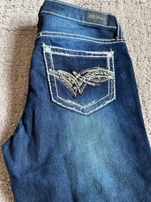 NWT ZCO Jeans Dark wash denim jeans thumbnail 6