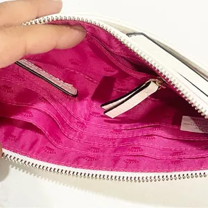 Juicy Couture White Faux Leather‎ Wristlet Clutch Bag thumbnail 3