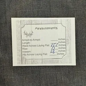 Zara Basic Gray Plaid Ruffle Pockets High Waist Straight Leg Pants SZ S #2010 thumbnail 10