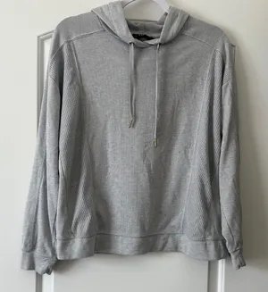 Florence & Fred Light Gray Hooded Pullover Sweatshirt thumbnail 1