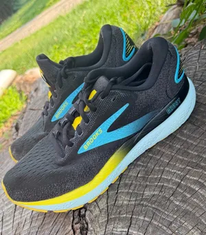 Brooks Ghost 16 Running Shoes Men Size 9 D Black Blue Mesh Comfort Low Sneakers thumbnail 1