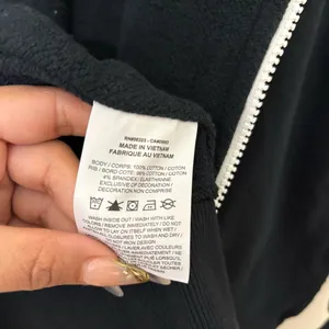 Nike Sportswear Crewneck Sweatshirt Black Back Zipper Size S Streetwear thumbnail 8