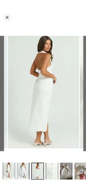 new Showpo White Collared White Dress thumbnail 2